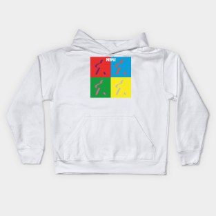 Meeple Square Kids Hoodie